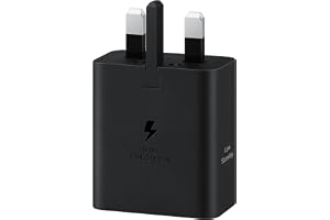 Samsung 45W Power Adapter with cable, Black (UAE Version)