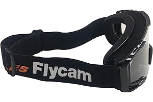 Flycam Lunettes de Moto Lunettes de Motocross,Lunettes de Ski VTT Dirt Bike