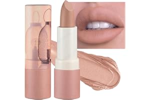 ANGLICOLOR Nude Lipstick,Matte,Smooth,Waterproof,Highly Pigmented Lipsticks (02#Nude)