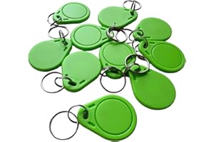 YARONGTECH® RFID 1K portachiavi etichetta verde colore 100pcs