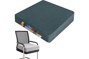 Holomaalahi Cojines para Muebles de Exterior 60x60x15cm Cojines para sillas de Exterior e Interior, Espuma de Alta Densidad, Antideslizantes, Funda Lavable - Uso en Patio, Comedor, sofá y