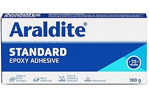 Araldite Adhésif époxy standard (Résine 100 g + Durcisseur 80 g) 180 g