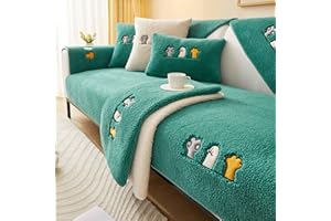 YWQJL Copertura Divano Copridivano 4/3/2/1 Posti Con Braccioli Destra Sinistra Impermeabile Angolare,copridivano Angolare Con Penisola Universale, Antiscivolo Fodera Sofa Cover Set L Shape,V-90x160cm