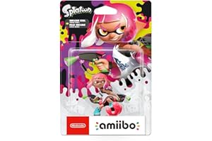 NINTENDO Amiibo 'Collection Splatoon' - Fille Inkling rose néon