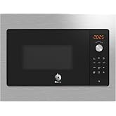 Balay, Integrable Microwave, Grill, 800 W, Black/Inox, 3CG5142X3 | Give your dishes a crispy golden finish with the power of