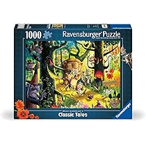 Ravensburger Puzzle 1000 Pezzi 'Avanti, Cappuccetto!', 70x50 Cm, Per Adulti E Ragazzi 14+, Qualità Premium