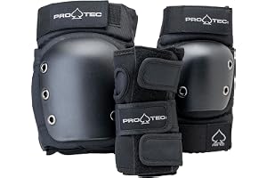 Pro-Tec Street Gear Junior Lot de 3 Protections Unisexe pour Enfant