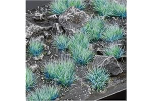 Gamers Grass - Tufts Alien Turquoise (6 mm) - Forme : sauvage.