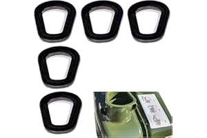 NIYATA Lot de 5 joints pour bidon d'essence - Joint d'étanchéité en caoutchouc - Pour bidon de 20 l