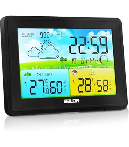 Station Météo Geevon DCF 0397 - Compacte Et Pratique