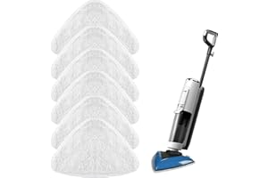Zxglxinyao Vileda Lot de 6 tampons de rechange lavables en microfibre pour balai vapeur Vileda