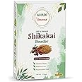 Khadi Omorose Shikakai Powder | Natural Hair Cleanser | 250 Grams |100% Natural Conditions Hair, Adds Shine, Chemical-Free | Resealable Zipper Pouch |