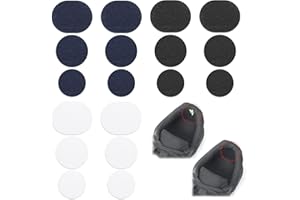 Joynine Set de 18 Parches Adhesivos para Reparar Zapatos - Parches para Ropa y Mochilas - Solución Perfecta para Agujeros y Desgarros en Zapatillas y Otros Calzados