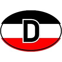 Deutschland Wappen Aufkleber 100mm - Wetterfester Vinyl Autoaufkleber Für Auto & Fenster