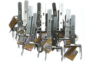 STV International STV312M Defenders Mole Claw Trap, Catch and Kill Trap to Control Moles, Protects Lawns and Gardens, Durable, Rust-Free, All-Weather Design, Value Pack of 12, Silver