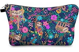 DRYFAL Make Up Bag, Make Up Pouch, Travel Cosmetic Bag,ravel Organizer Bag, Travel Toiletry Accessories Organizer for Women Ladies Girls