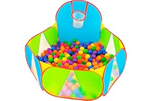 NUBUNI Piscina Palline Bambini 1 Anno 2 Anno 3 Anno : Bambini Recinto per Bambini : Piscina di Palline per Bambini : Parco Giochi Bambini : A : Palline Non Incluse