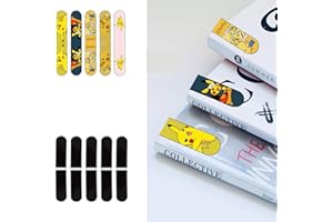 YOIMCKAY Cartoon Segnalibri Magnetici di Pagina, Animes 18 Pezzi di Segnalibri Magnetici,Segnalibri Magnetici a Colori,Bambini,Magnet Bookmark Set,Segnalibro Particolare,Segnapagina Magnetici