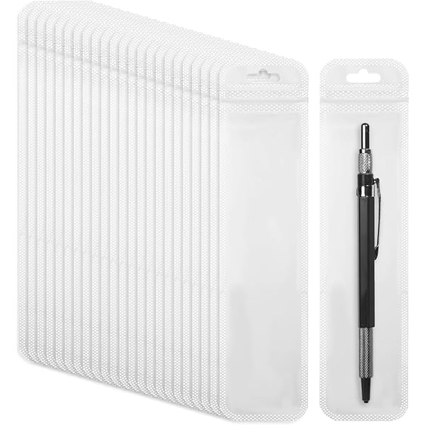 20 Custodie Per Penne Con Finestra - Portapenne In Carta Per Display E Protezione - Foto 10