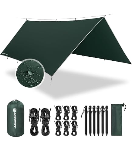 Abri Moto 480x245x185 cm Housse pour Moto Couverture Moto Tente de Camping pour Moto Tente Moto et Motard 4 Personnes | FR