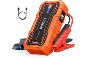 AstroAI S8 Pro Jump Starter Power Bank, 3000 A samochodowy rozrusznik awaryjny, 12 V przenośny rozrusznik awaryjny