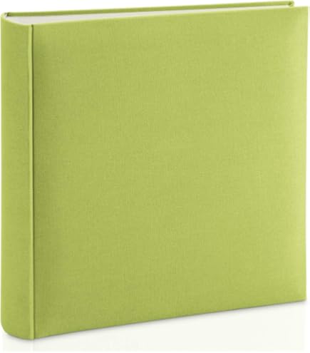 Hama Grand Album Froissé 30x30 Cm, 80 Pagine Bianche In Carta Di Bambù, Per Scrapbooking E Ricordi