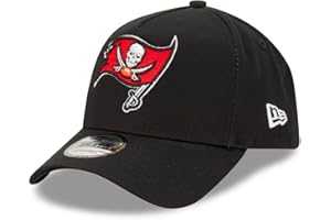 New Era NFL Caps American Football Kappe Basecap gebogener Schirm verstellbar 9Forty A-Frame schwarz