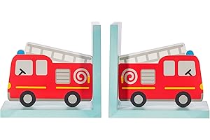 Sass & Belle Feuerwehrauto-Buchstützen