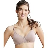 Jockey 1722 Women's Wirefree Non Padded Super Combed Cotton Elastane Stretch Medium Coverage Everyday Bra with Concealed Shaper Panel and Adjustable Straps: 