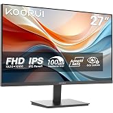 KOORUI E2711F 27 in&ccedil; Monit&ouml;r Full HD, 100 Hz, 5ms, G&ouml;z Konforu, sRGB%99 Farbumfangs, (1920 x 1080, HDMI, VGA, Neigbar, VESA 7