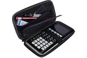 LICHIFIT Hard EVA Case Shockproof Carry Storage Travel Bag Protective Box for Texas Instruments TI-84 Plus CE/Color TI-83 Plus,TI-89 Titanium, HP 50G Scientific and Financial Graphing Calculators