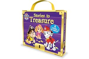 PAW Patrol Stories to Treasure Collection – 8 Book Box-Set: Includes 8 favourite storybooks in a gift-set carry case!