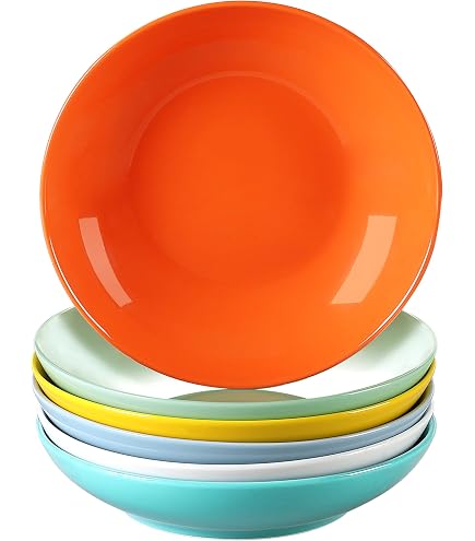 Pasta Teller Set H&H Set Mit 6 Positano Nudelte Produktbild-Vorschau 2