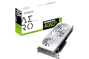 GIGABYTE TECHNOLOGY Gigabyte NVIDIA GeForce RTX 4060 Ti AERO OC Targeta gráfica - 16GB GDDR6, 128-bit, PCI-E 4.0, 2595MHz Core Clock, 2x DP 1.4, 2x HDMI 2.1a, NVIDIA DLSS 3 - GV-N406TAERO OC-16GD