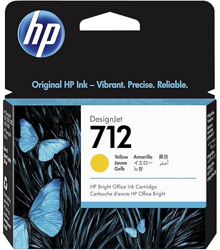 HP DesignJet 712インクカートリッジセット　黒　80ml 含む Amazon.com: HP 712 Black 80-ml Genuine Ink Cartridge (3ED71A