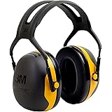 3M Peltor X2AC1 X2 Earmuff; Ear Defender, Hearing Protection against noise levels in the range of 94-105 dB (SNR: 31dB) e.g. 