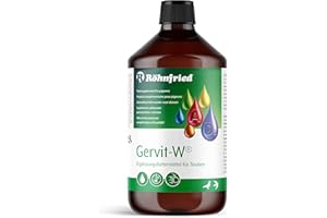Röhnfried – Multivitamin Gervit-W - 500 ml - vorbeugend gegen Vitaminmangel bei Tauben - Vitaminausgleich & Stoffwechselförderung
