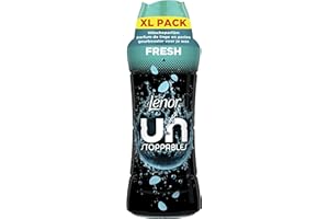 Lenor Unstoppables Parfum Aérien, 41 Lavages (495g), Parfum de Linge en Perles, Fraîcheur Non-Stop Jusqu'à 12 Semaines, Notes d'Agrumes et Fruits Frais, Intensité Personnalisable, Grand Format