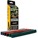 WORK SHARP Assorted Belt Kit - WSSA0002012 Knife Sharpener and Tool Belt Kit - Abrasives for Sharpening and Grinding Applicat