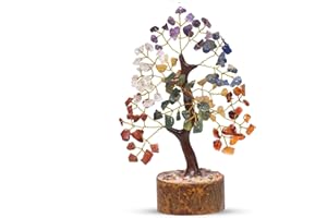 PYOR Chakra Tree Of Life, Gifts For Her, Crystal Tree, Crystals, Tree Of Life, Seven Chakra Tree, Lucky Tree, Healing Crystals, Office Decor, Money Tree, Chakra Stones, Crystal Gifts, Spiritual Decor