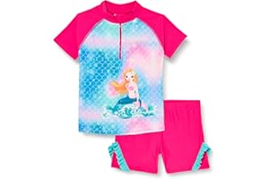 Playshoes Set Protezione UV Maglietta Due Pezzi, Pantaloncini, Costumi da Bagno Unisex-Bambini e Ragazzi