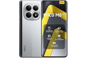 POCO M8, 8+ , 6,77 tum 120 Hz FIoW AMOLED-skärm, Snapdragon 6 Gen 3, 50 MP AI dubbelkamerasystem, 7,35 mm Sleek 3D-böjd design, grön, garanti 2 år, laddare ingår inte