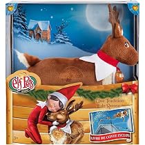 Renne Elf On The Shelf - Elf Pets - Livre Pour Enfants En Italien - Tradition Noël