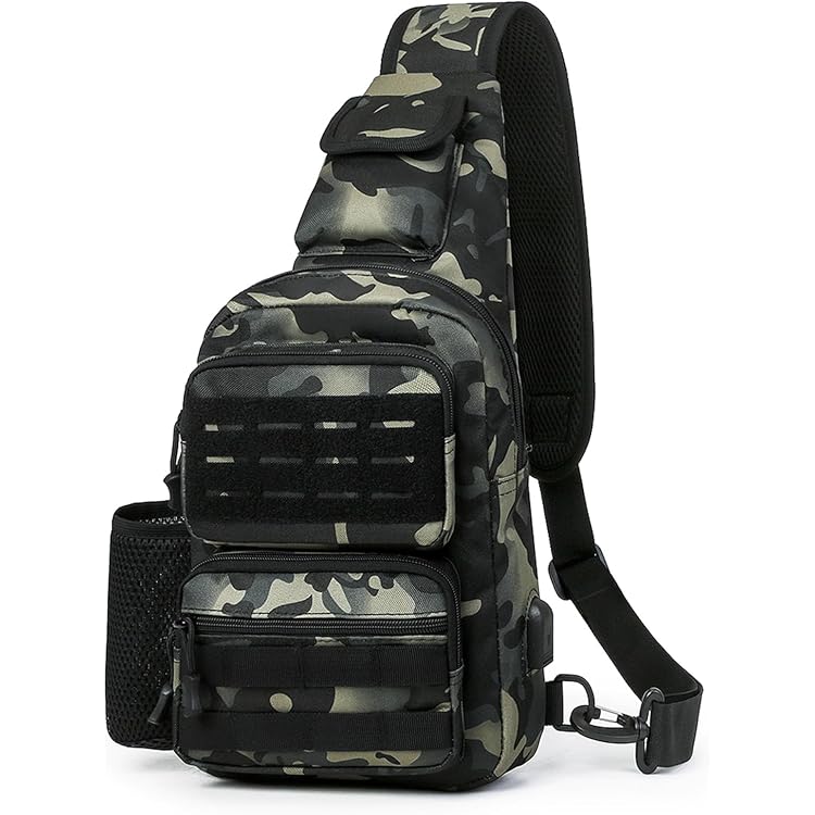 Borsa A Tracolla Tattica HUNTVP Per Laptop 15.6 Pollici – Nylon 900D, Idrorepellente, Sistema MOLLE, Tasca Antifurto, Per Uomo E Donna, Ideale Per Outdoor E Viaggi
