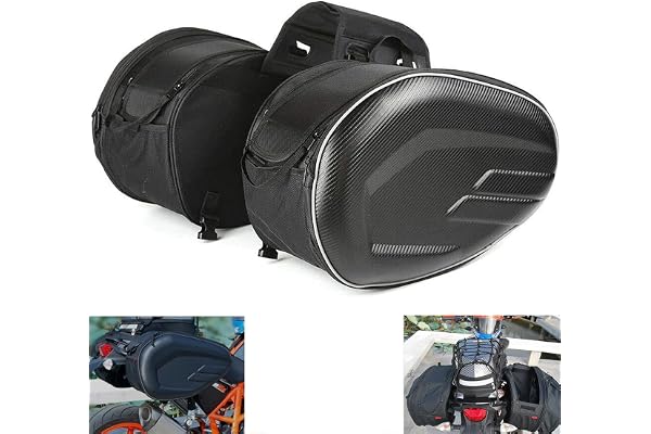 Sacoche de selle de moto universelle, sac à dos étanche pour casque de moto, sac de rangement pour casque intégral, sac latéral.