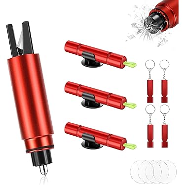 Seat Belt Cutter 2-Pack - Quick escape from your car in an emergency