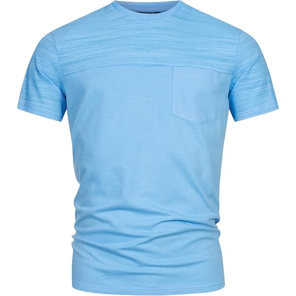 Indicode Herren T-Shirt INWalmore – Basic Shirt Aus Baumwolle-Polyester, Regular Fit
