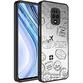 Zore Xioami ile uyumlu Redmi Note 9 Pro Kılıf Aynalı Desenli Kamera Korumalı Parlak Mirror Kapak Seyahat