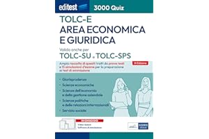 EdiTEST. Area economica e giuridica. 3000 quiz. Ampia raccolta di quesiti tratti da prove reali e 15 simulazioni d'esame per la preparazione ai test di accesso. Con software di simulazione. Con vi...