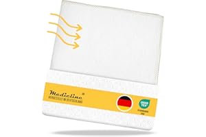 Medicline Matratzenunterlage 120 x 200 cm - Schoner & Unterleger für Lattenrost, Matratze & Topper - NEU Sehr atmungsaktive Lattenrostauflage aus Filz